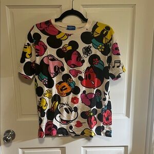 Disney Mickey & Friends Colorful Short Sleeve Tee
